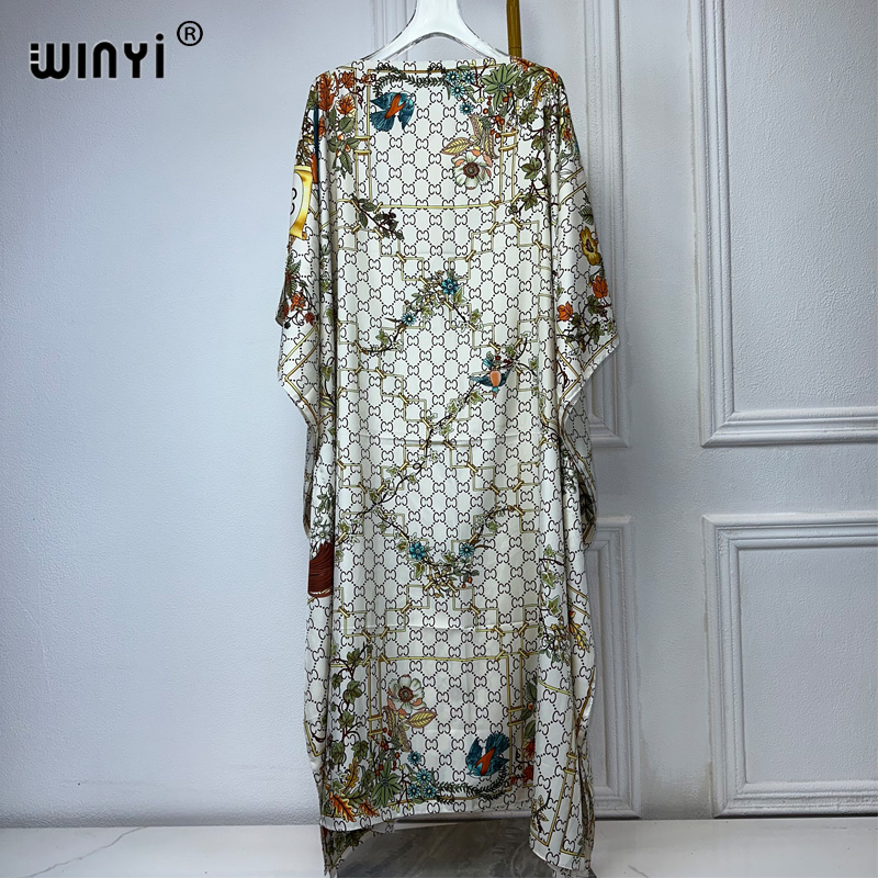 Boho Summer Beach Maxi Dress - WINYI 2024 turkey dress for women