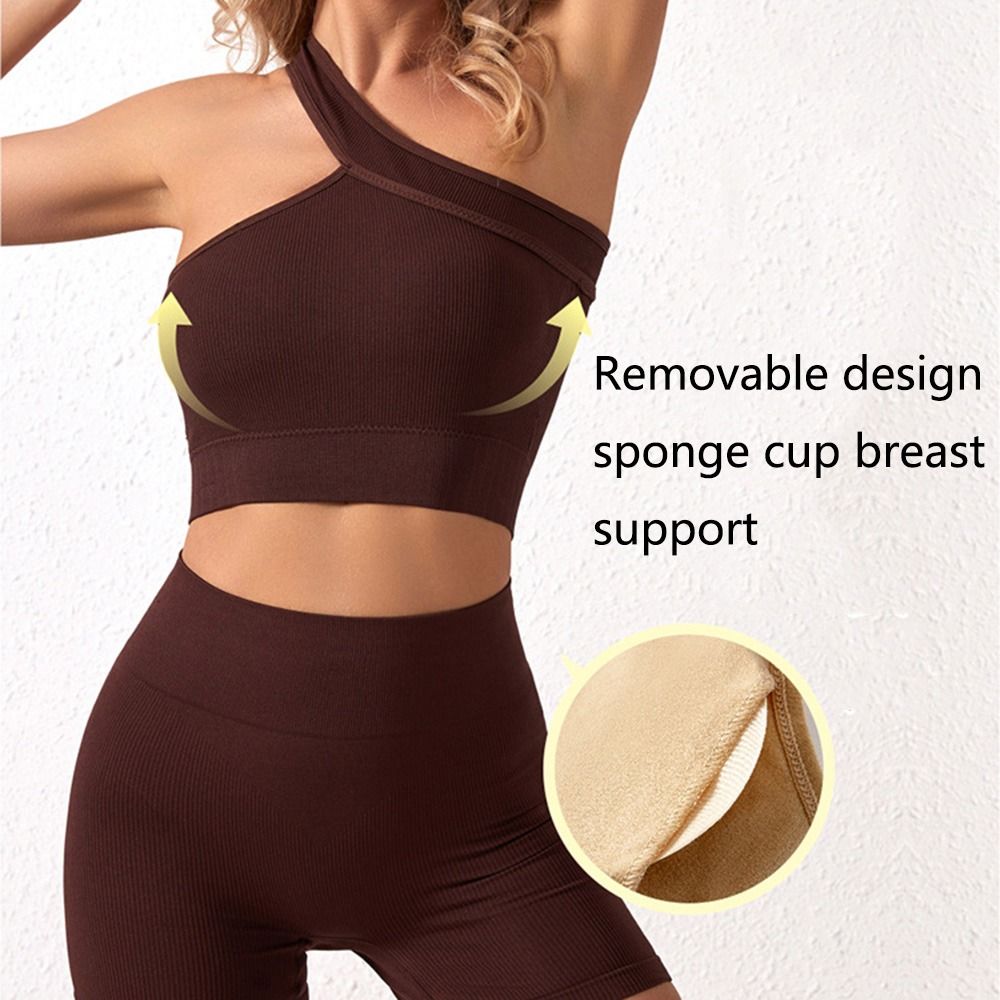 2Pcs Reusable Seamless Women W - Seamless Ribbed Workout Tank Top 评论和价格