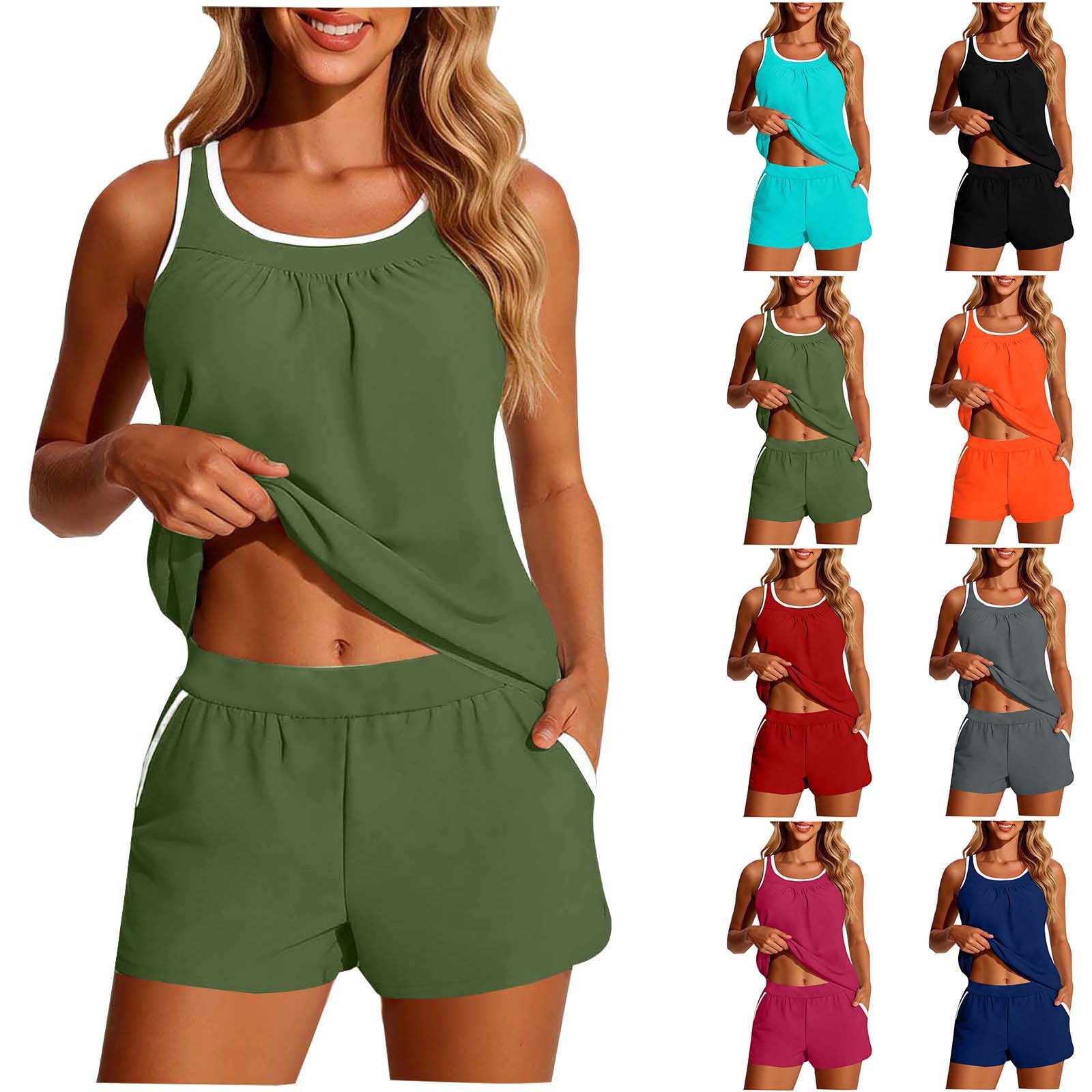 Women's 2-piece Swimwear Sleev - Swimwear 评论和价格