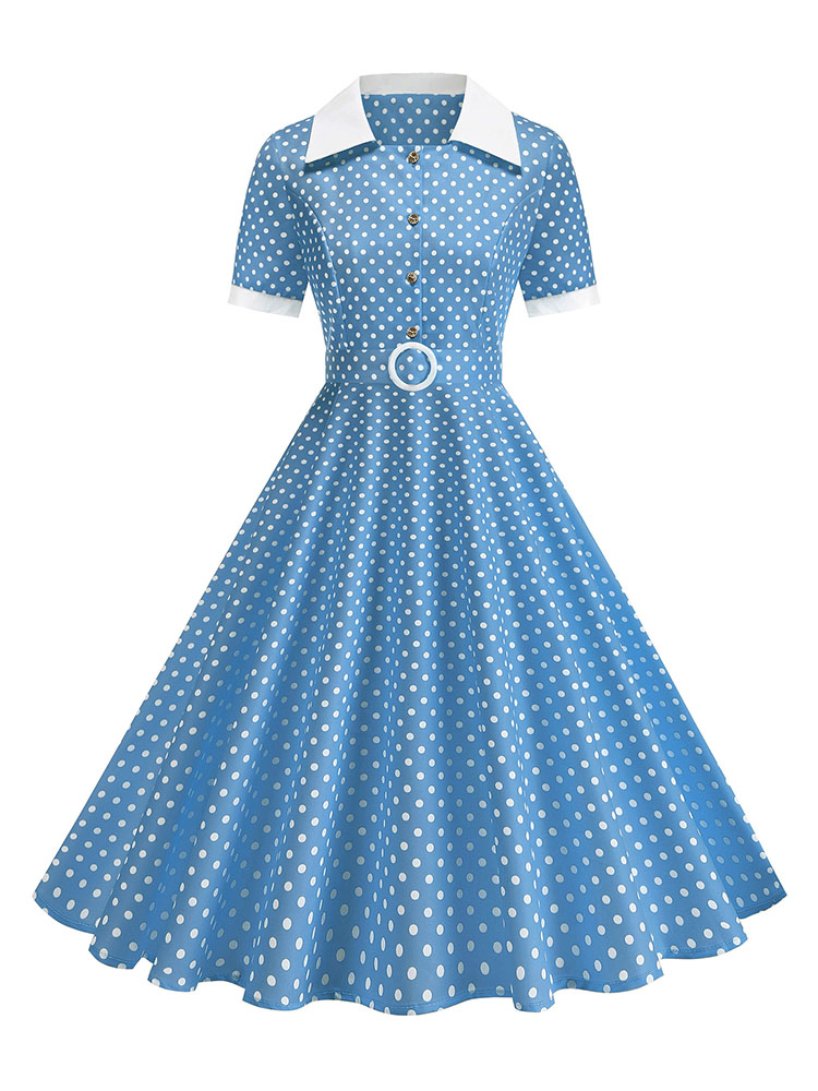 Vintage Women's Summer Dress P - French Vintage Floral Midi Dress 评论和价格