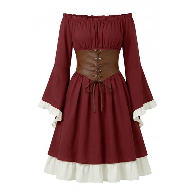 Medieval Renaissance Midi Dres - Dresses 评论和价格