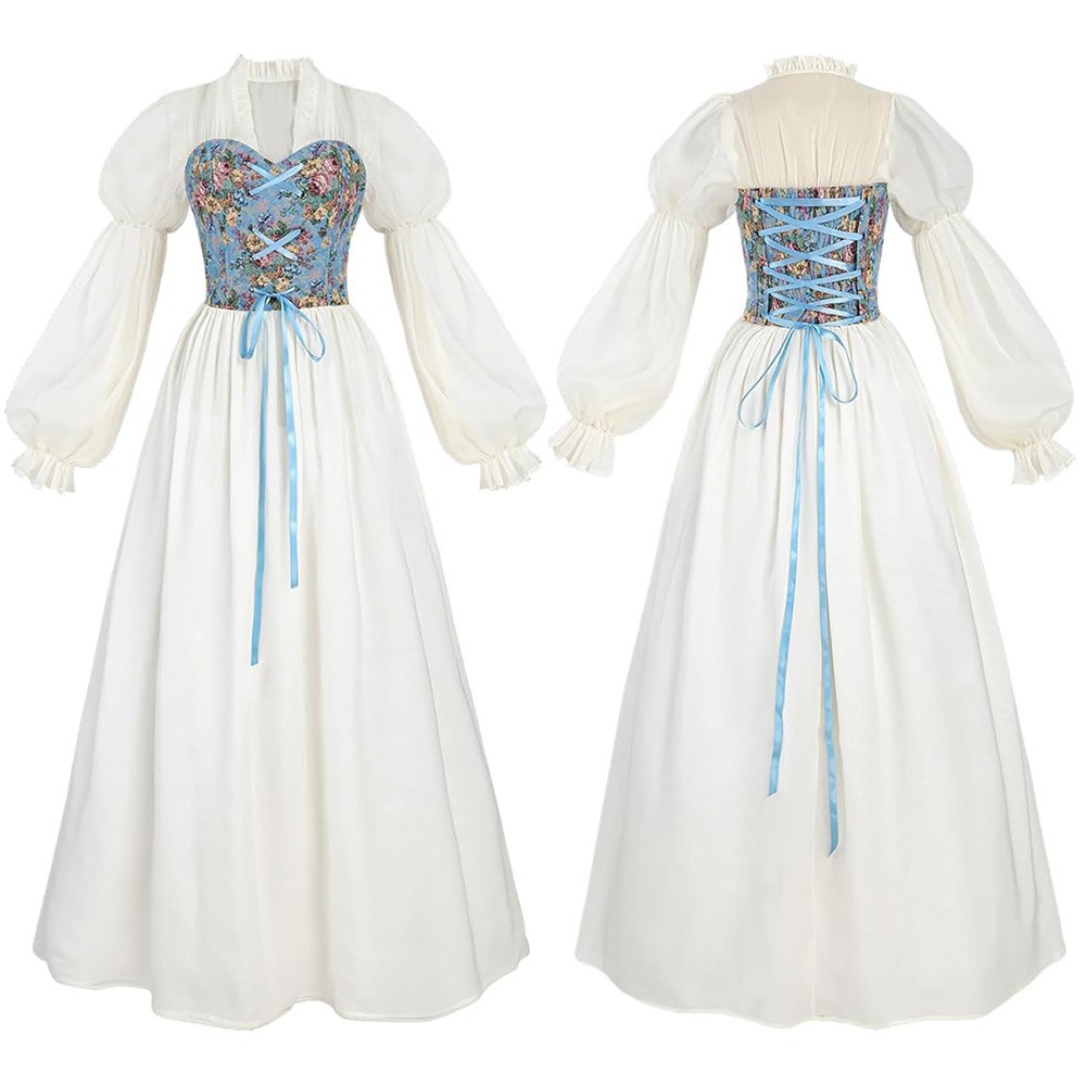 Renaissance Style Corset Waist - Dresses 评论和价格
